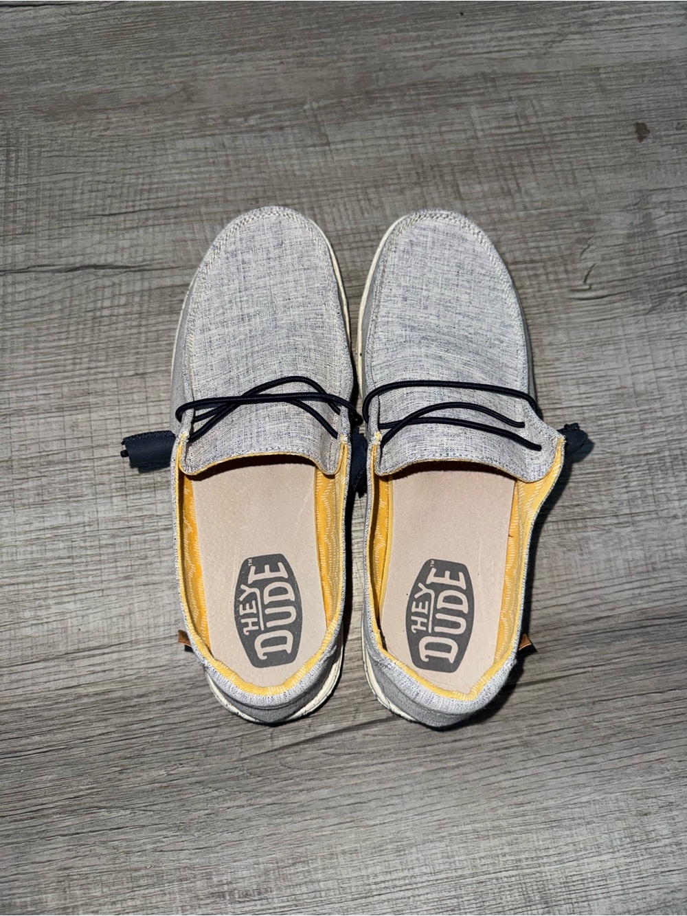 Hey Dude Lightweight Slip-On Shoes in Gray